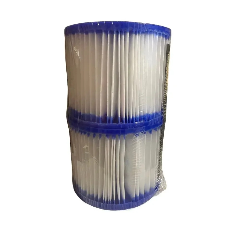 NWB Bestway SaluSpa Xtras Two Filter Cartridges For Spa's and Pools #58323E